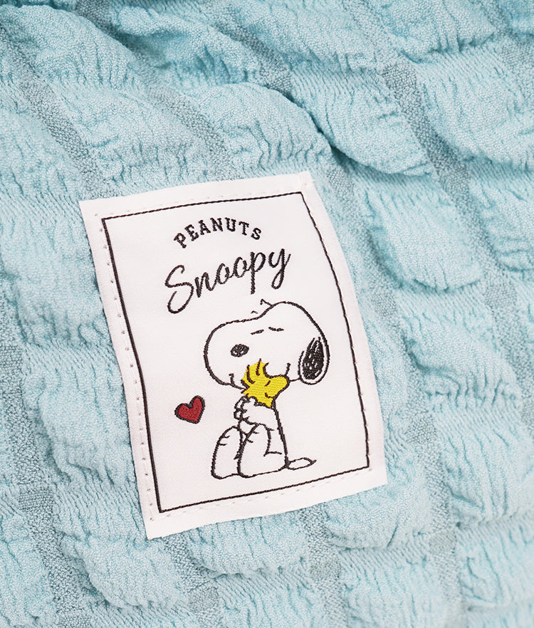 SNOOPY x Kiiwi O! 聯名款.雲朵單肩包 朦朧灰藍(1入)