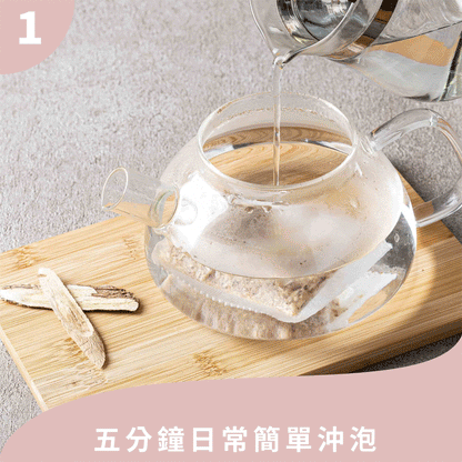 新譯漢方 潤顏粉光蔘｜漢方養生茶包 【精神養顏】 See In Herb American Ginseng Tea  (21入)