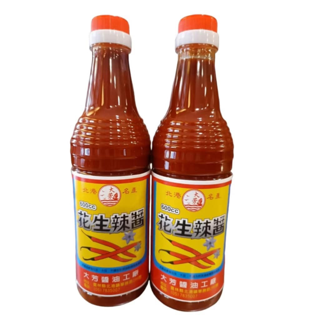 (大芳)花生辣椒醬  花生辣醬(600ml*瓶)