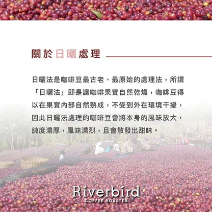 江鳥咖啡 【Riverbird】《225g》衣索比亞 罕貝拉G1