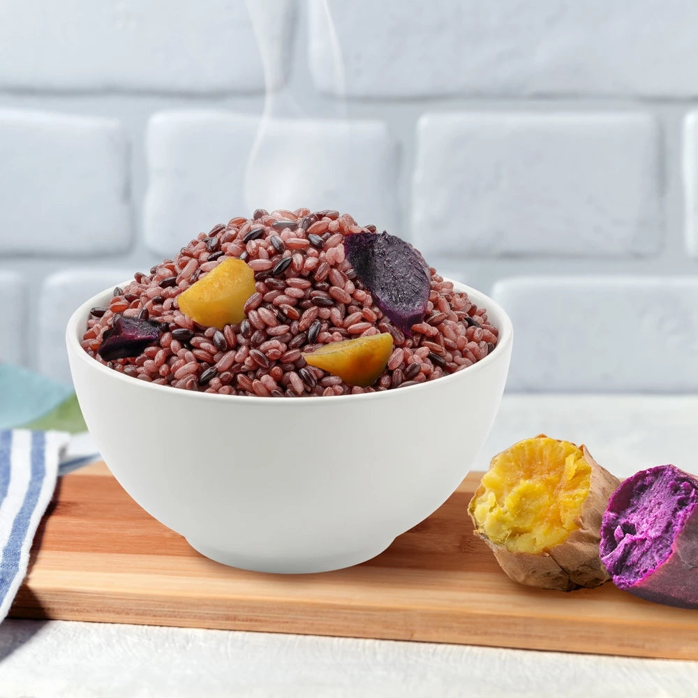 【米大師】《瓜瓜園》聯名-紫米瓜瓜飯(常溫｜微波紫米飯｜地瓜飯｜非乾燥米｜非冷凍飯｜即食｜調理包｜登山露營｜方便食品)