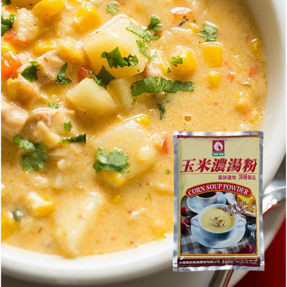 【台塑鑽】玉米濃湯粉(葷) (1kg)-湯品/玉米濃湯