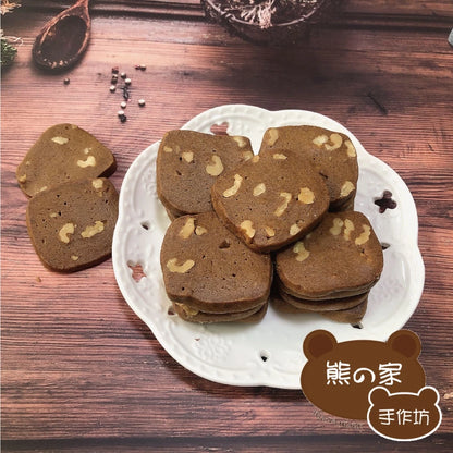 熊之家烘焙坊-咖啡核桃手工曲奇餅乾
