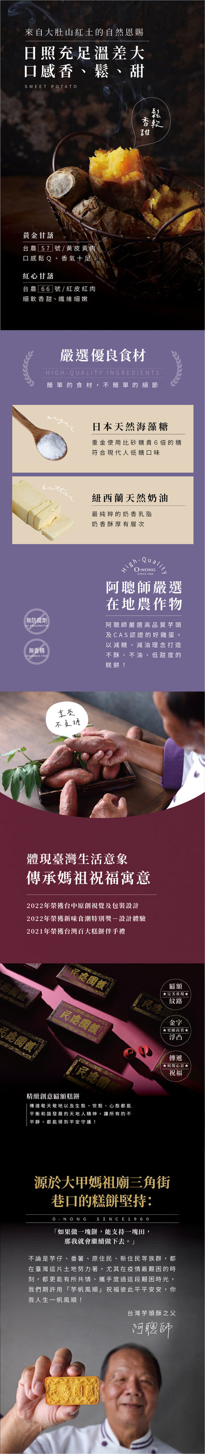 阿聰師 護國庇民-平安餅(12入限定盒)