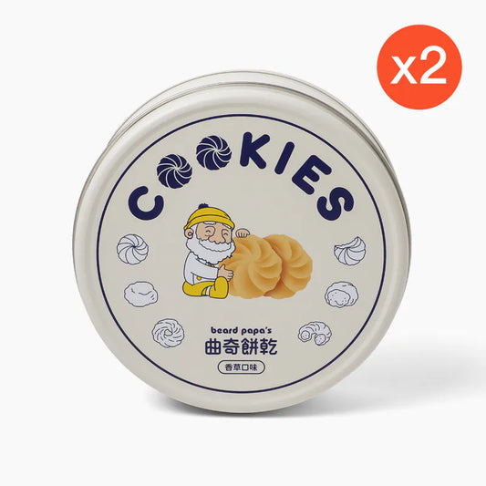 Bread PaPa‘s 香草曲奇餅乾(178g*2罐)