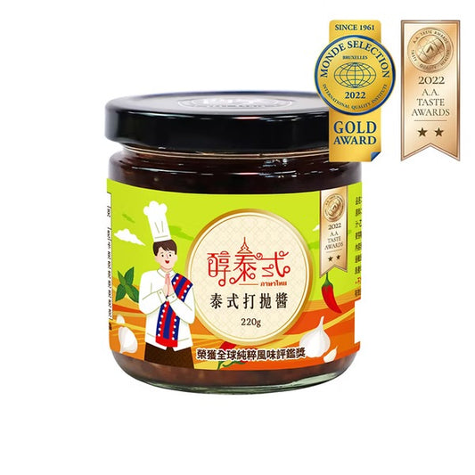 高慶泉 泰式打拋醬(220g*瓶)