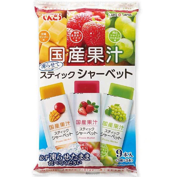 日本 Shinko 冰沙果凍 條狀冰沙 冰棒