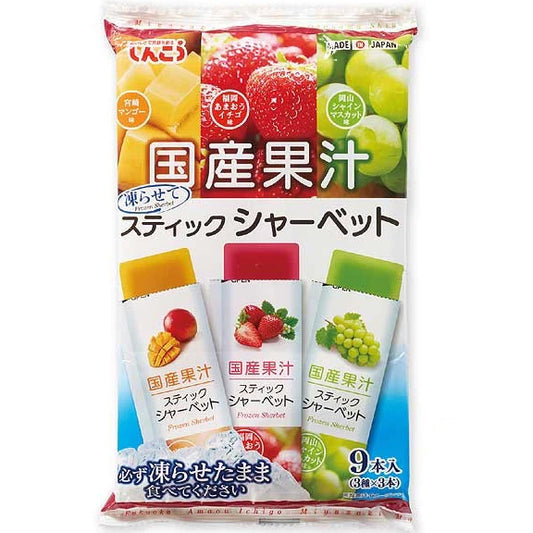 日本 Shinko 冰沙果凍 條狀冰沙 冰棒