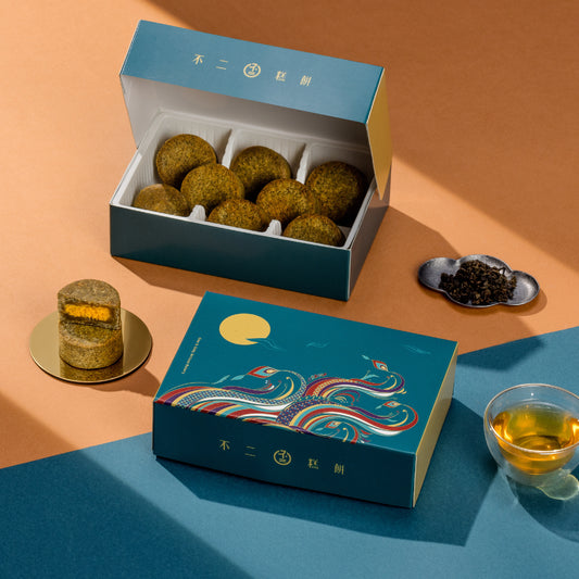 不二糕餅 茶鳳黃(8入)