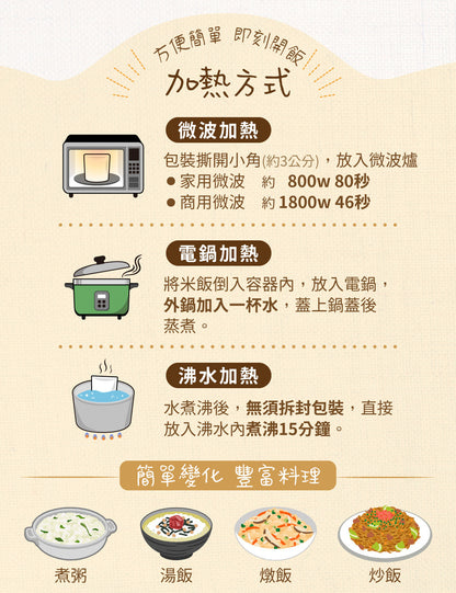 米大師 master mi 池上香米飯 (180g/包)