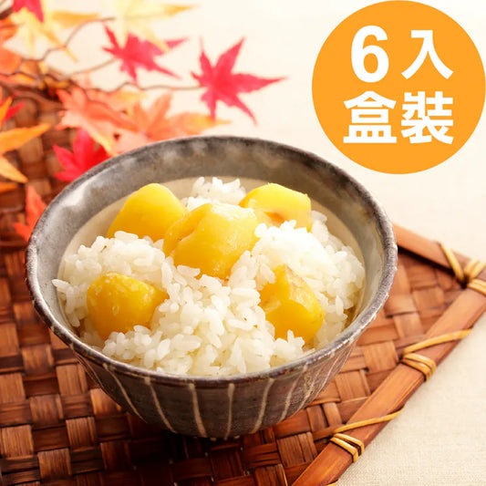 米大師 master mi 常溫熟飯-地瓜飯 (200gx6包/盒)
