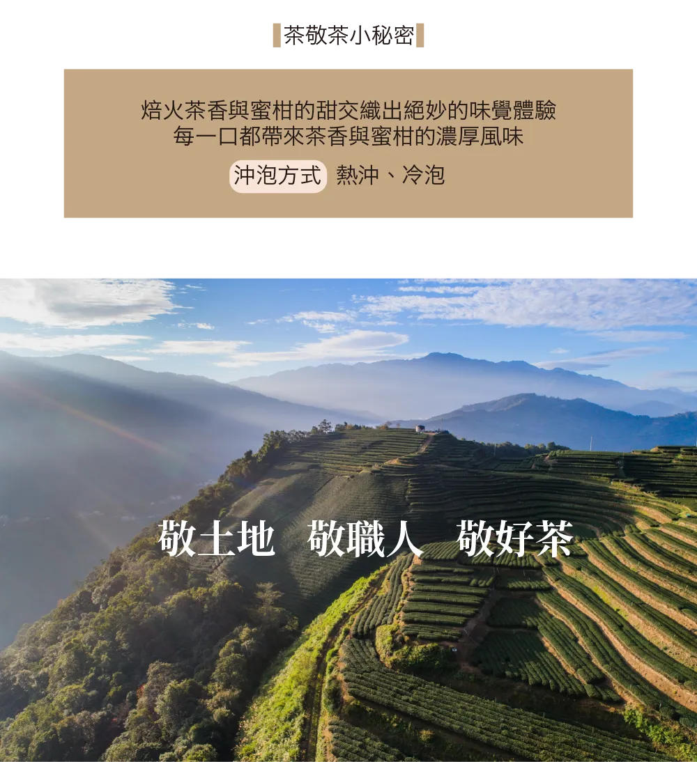 茶敬茶 蜜柑烏龍 Tea to Tea(10入*盒)