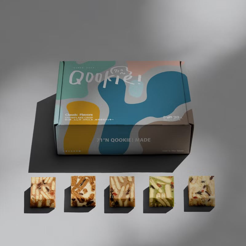 【Qookie!中秋禮盒】經典大綜合 - 20入禮盒