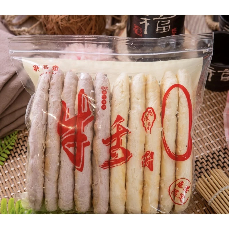 【鹿港御品齋】手工厚片牛舌餅(10入)純素