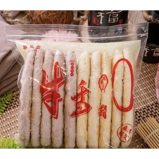 【鹿港御品齋】手工厚片牛舌餅(10入)純素