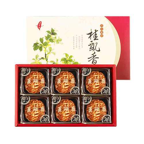 【玉珍齋】中秋廣式月餅系列 堅果伍仁6入