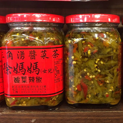 三角湧徐媽媽醬菜 辣椒類、菜脯、榨菜、酸菜