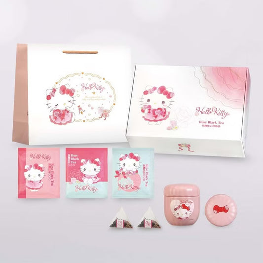 沐月 x HELLO KITTY玫瑰紅茶