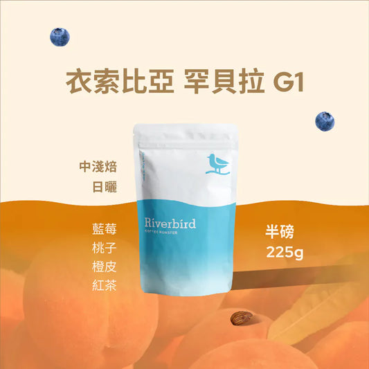 江鳥咖啡 【Riverbird】《225g》衣索比亞 罕貝拉G1