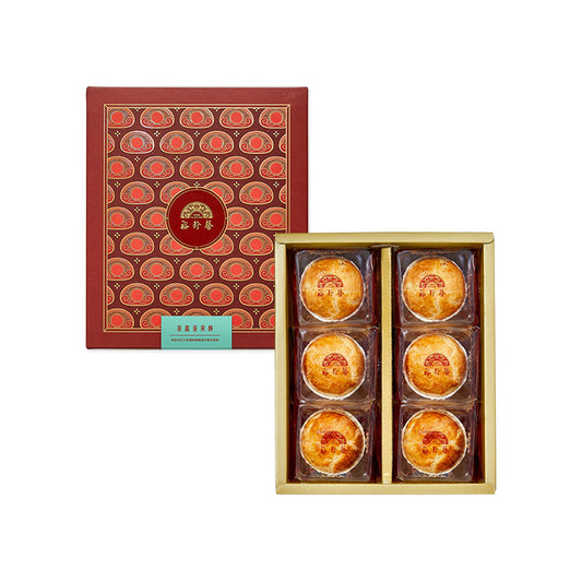 裕珍馨 菠蘿蛋黃酥禮盒 6入(盒)‼️預購商品: 09.05.25開始出貨‼️