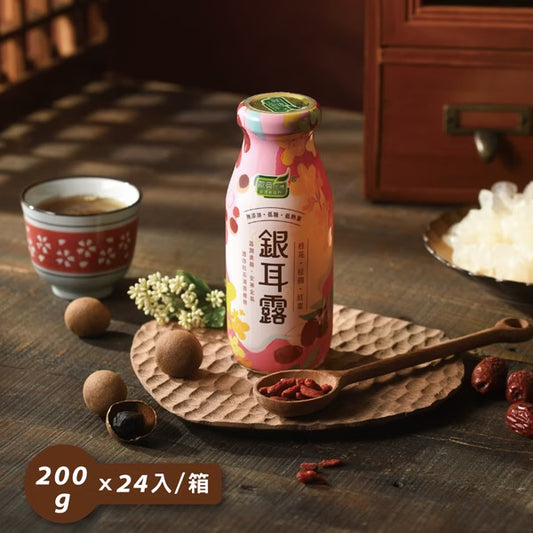 歐典生機 桂花桂圓紅棗銀耳露200g(24入/箱)