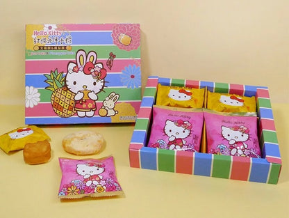 紅櫻花【三麗鷗授權】Hello Kitty 圓滿禮盒 - 台灣經典茄芷提袋