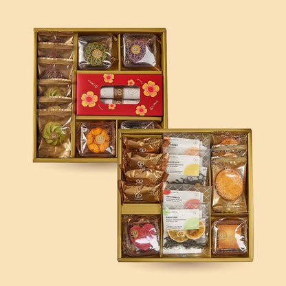 【喜憨兒×幾米】月夜繁花雙層旋轉禮盒(A+) 中秋‼️預購商品: 09.01.25開始出貨‼️