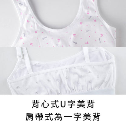 YURUBRA 童心少女。無鋼圈發育學生內衣 A.B.C罩