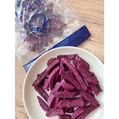 【澎玉191】紫地瓜條脆片 150克 | 低溫烘培健康美味