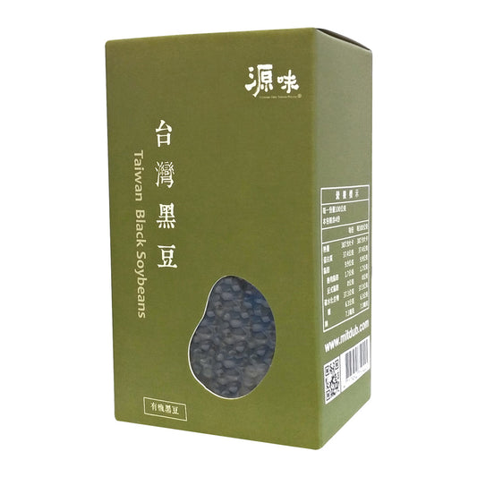 台灣源味本舖 有機黑豆(有機認證 無農藥殘留)(400g*盒)