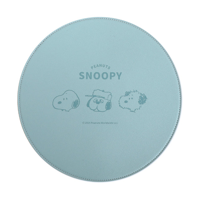 Norns Peanuts史努比皮革滑鼠墊 Norns Original Design Snoopy電腦滑鼠桌墊(1入)