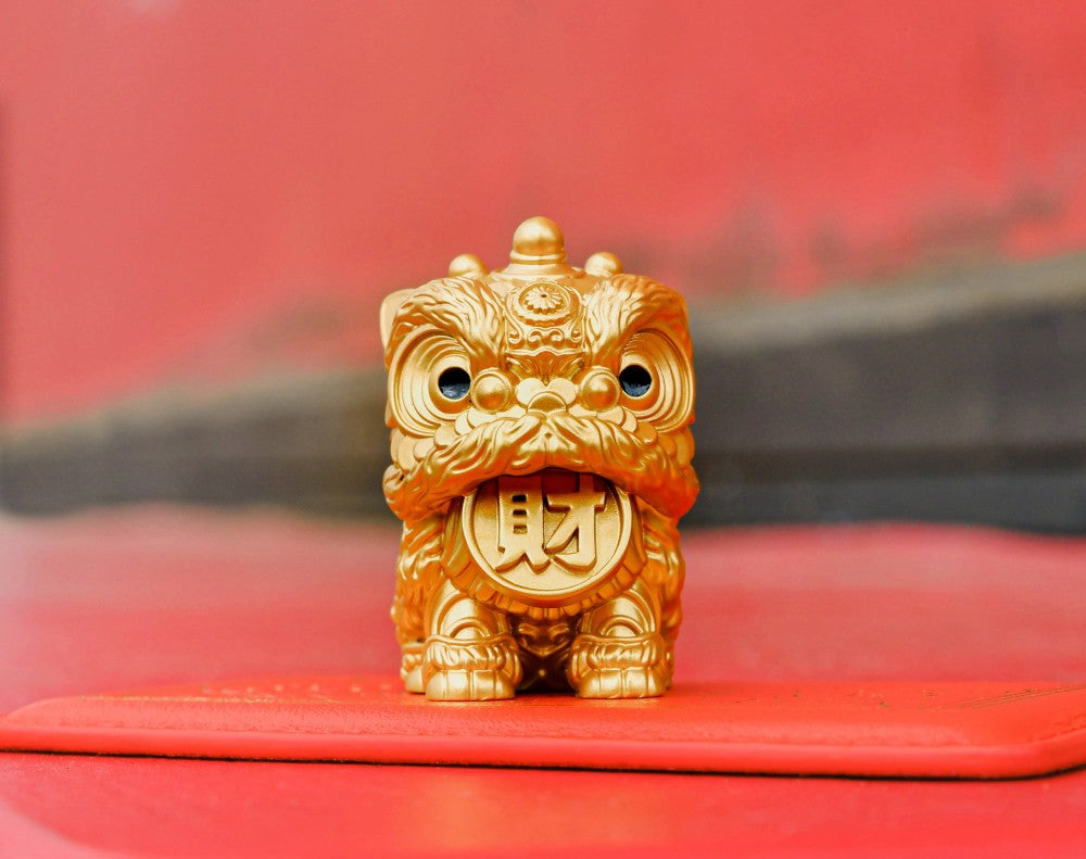 大甲鎮瀾宮 旺財雙獅(一對) Style 17688