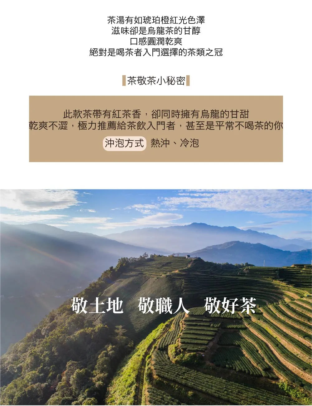 茶敬茶 紅烏龍 Tea to Tea(100g*盒)