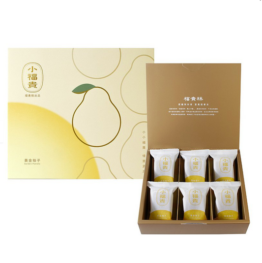 懂事長福貴糕 小福貴-黃金柚子風味(6入*盒)
