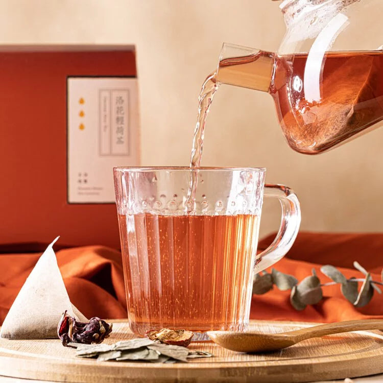 新譯漢方 洛花輕荷茶｜漢方養生茶包 【幫助代謝】SEE IN HERB Red Roselle Diet Tea(21入)