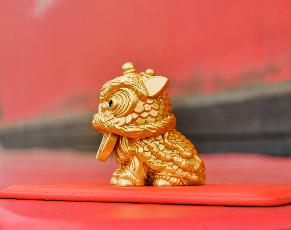 大甲鎮瀾宮 旺財雙獅(一對) Style 17688