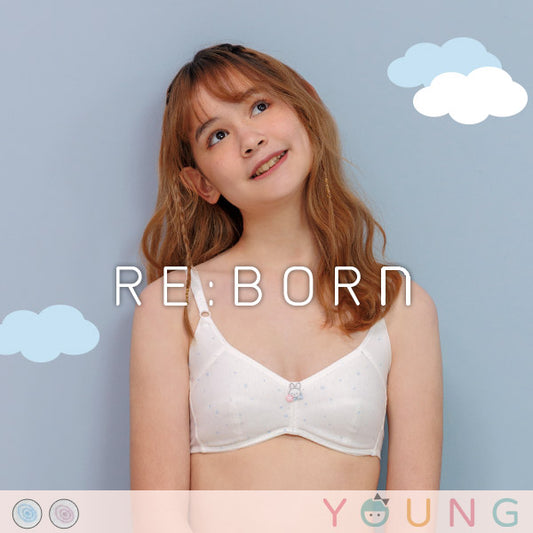 YURUBRA 邦尼山丘。轉大人防副乳育胸少女內衣 A.B罩