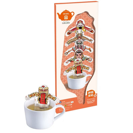 【新品】台灣請泡茶系列-神明保佑 阿里山烏龍(5入)