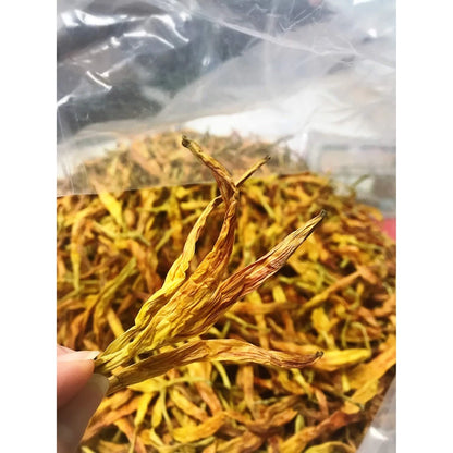 福霖食品 樂耘糧倉 赤柯山高山金針/100g/無燻硫磺/甘甜爽脆(100g*包)