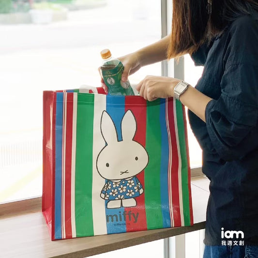 台灣限定|台味系列|MIFFY授權-米飛兔茄芷購物袋(1入)