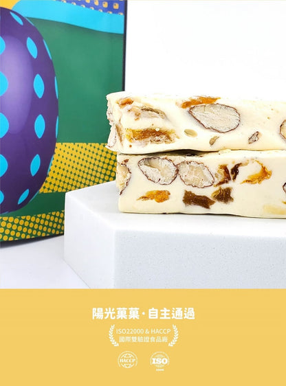 陽光菓菓 金鑽鳳梨乾牛軋糖/8入