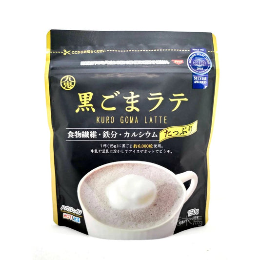 日本 九鬼黑芝麻拿鐵150g/包 日本2018銀賞
