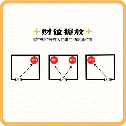 【聚寶閣】金牌財神爺金箔錢母｜招財開運必備(1入)