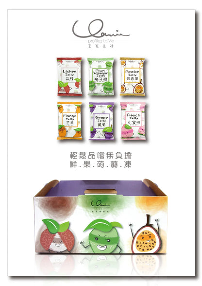 享食生活 禮盒組 鮮果蒟蒻凍禮盒(170g*包/12包)