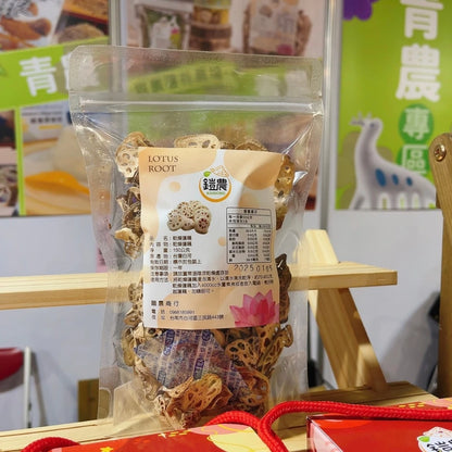 【斑花農田】台南白河青農友 白河乾燥蓮藕片