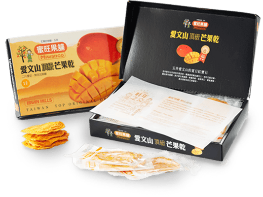 蜜旺果舖 頂級愛文芒果乾禮盒(250g)
