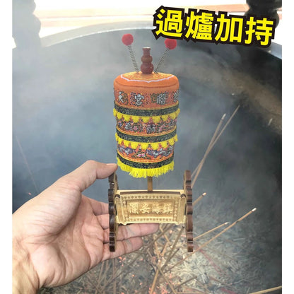 【鎮瀾宮】鎮海安瀾迷你旗座擺件 開運小物(1入)