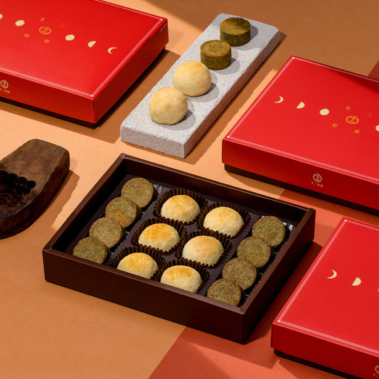 不二糕餅 茶月組(14入)