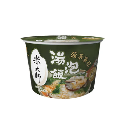 米大師 master mi 湯泡飯-菠菜蛋花(129g*入)