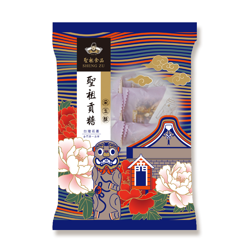 聖祖食品 采玉酥(海苔小魚) ShengZu Tribute Candy(TSAI YU)(12入*包)